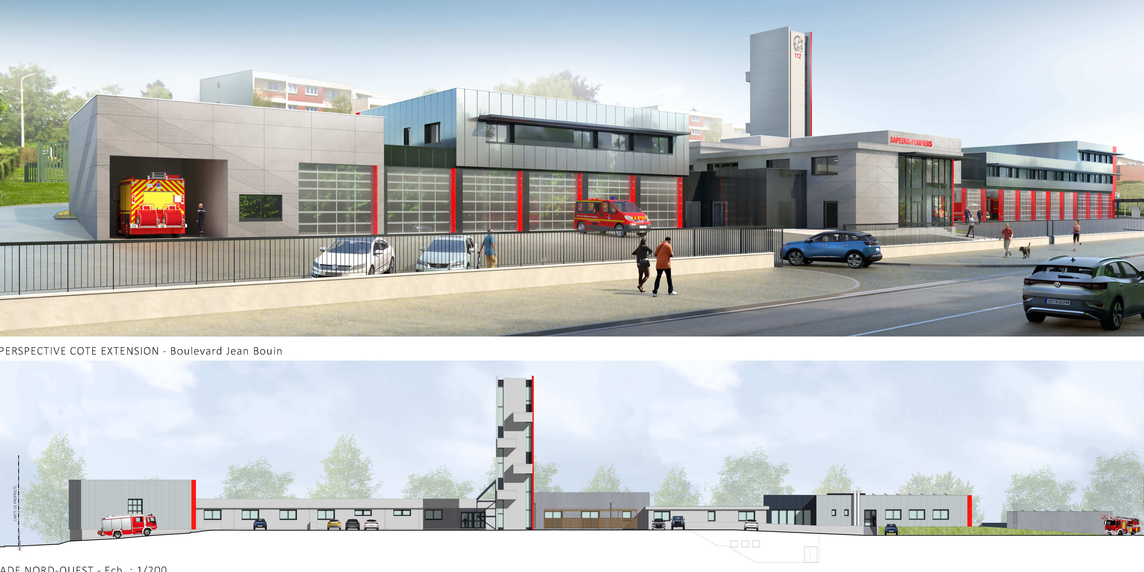 Traitements acoustique des principaux locaux du SDIS dans le cadre de sa réhabilitation-extention. Traitements acoustique des principaux locaux du SDIS dans le cadre de sa réhabilitation-extention.