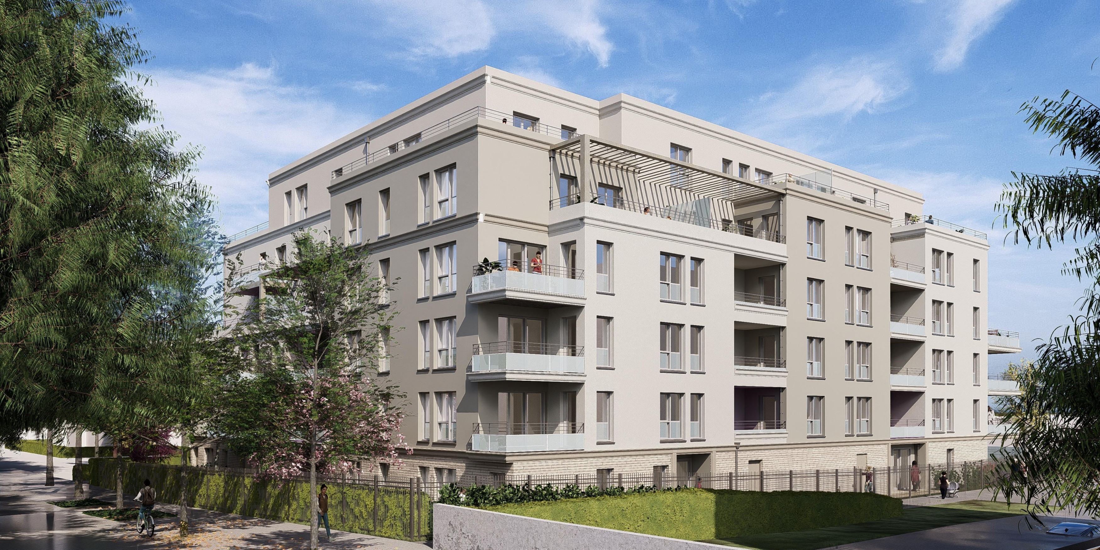 Élévation sur 5 étages d Élévation sur 5 étages d