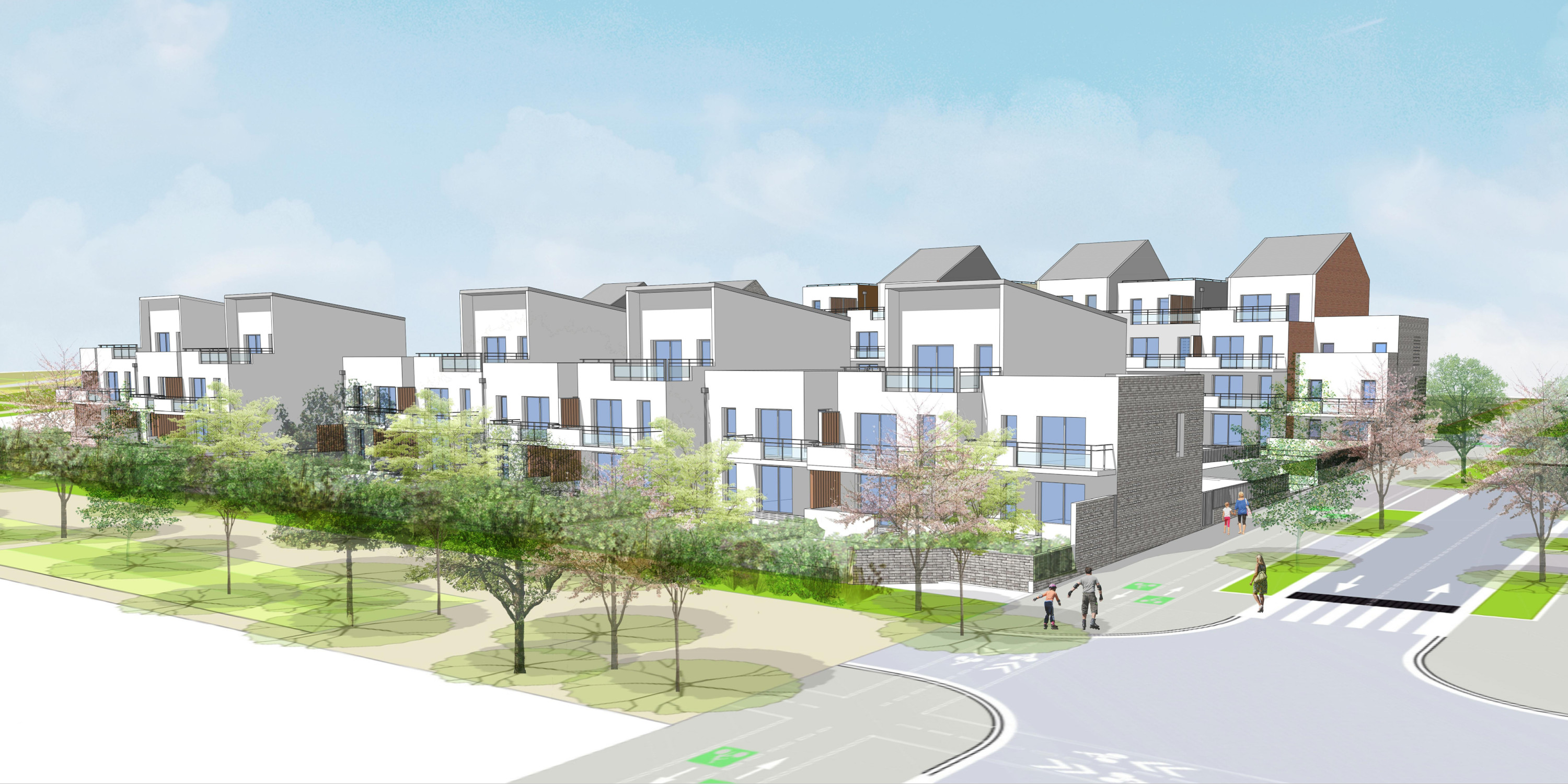 68 logements sur les parcelles cadastrées ZR 060 et ZR 061, au croisement des rues Françoise-Rose et Johnny-Hallyday. 68 logements sur les parcelles cadastrées ZR 060 et ZR 061, au croisement des rues Françoise-Rose et Johnny-Hallyday.