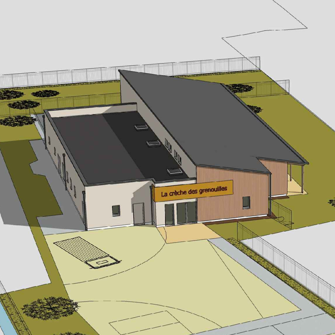 CONSTRUCTION D’UNE CRÈCHE DE 26 BERCEAUX